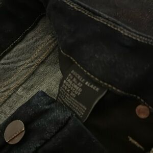 Size 24x30 bootcut buckle black